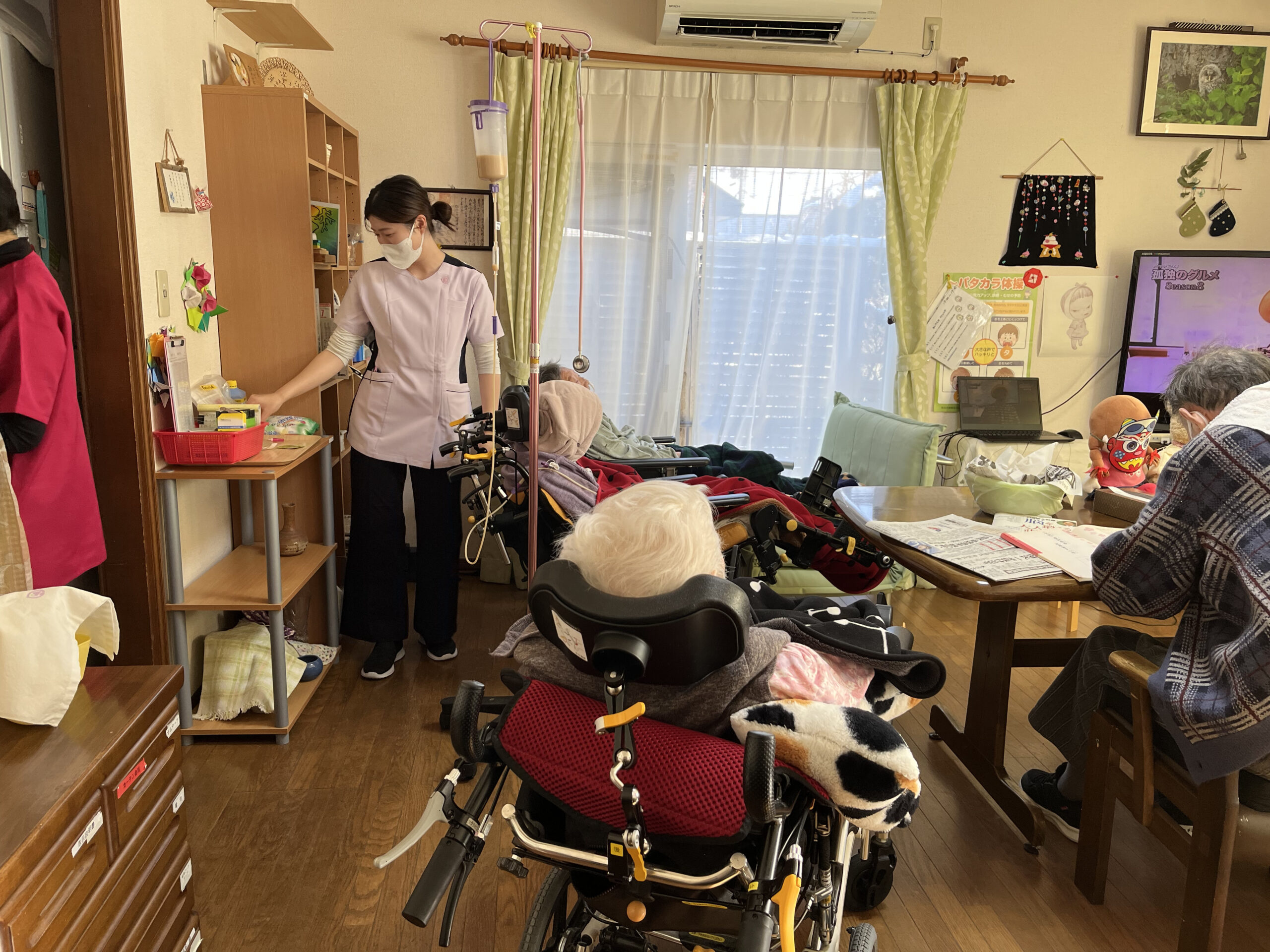 2月から新しい看護師さんが来ました